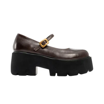Prologue Shoes Women's Linley Brown Platform Loafer