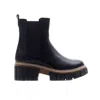 Prologue Shoes Women's Luz Black Cilt Block Heel Boot In Black