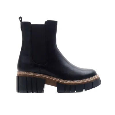 Prologue Shoes Women's Luz Black Cilt Block Heel Boot