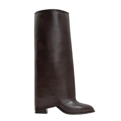 Prologue Shoes Women's Maybe Brown Chunky Heel Boot