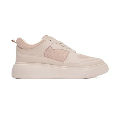 Prologue Shoes Women's Neutrals Ingrid - Beige Platform Sneakers