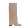 Prologue Shoes Maybe Chunky Heel Boot In Brown