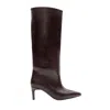 Prologue Shoes Cassandra High Heel Boot In Red