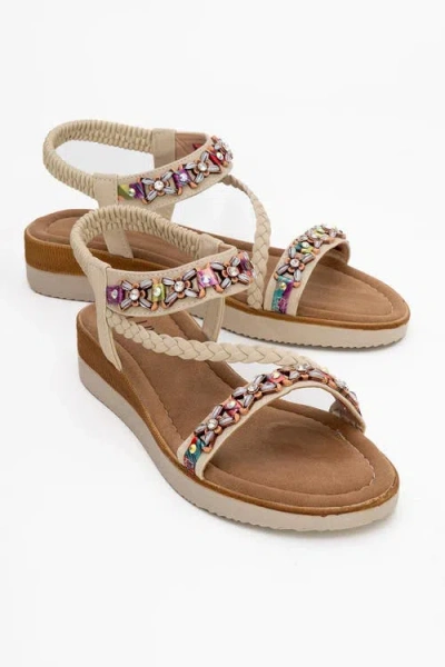 Prologue Shoes Yuan Braided Strap Sandal