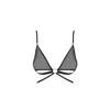 Promees Women's Black Gianna - Sheer Bra In Black