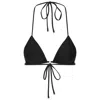 Promees Women's Gina - Black Bikini Top