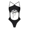 Promees Women's Vane - Black One Piece Swimsuit
