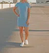 Promesa Cut-out Sweater Dress In Blue
