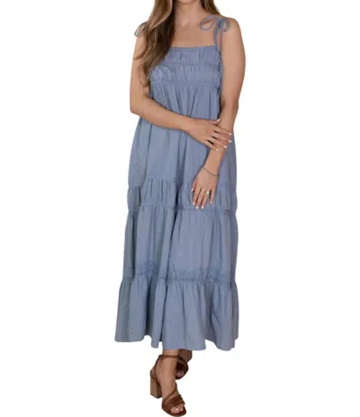 Promesa Haven Maxi Dress In Blue