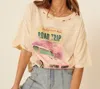 Promesa Logan Tee In Vanilla In White