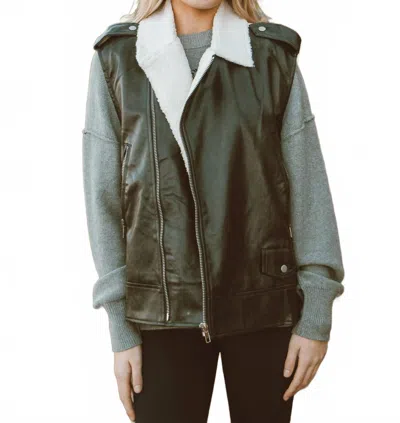 Promesa Midnight Drive Motorcycle Vest In Black