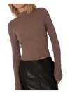 Promesa Ribbed Knit Sweater In Mocha In Multi