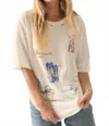 Promesa Western Graphic Tee In Ivory In Multi