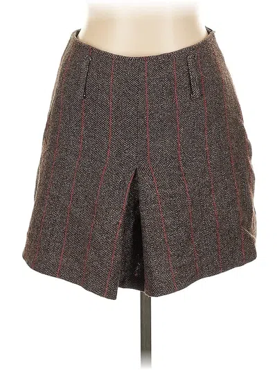 Pre-owned Promod Formal Skirt In Gray