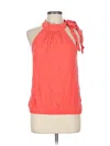 Promod Sleeveless Blouse In Orange