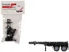 Promotex 20ft Container Chassis 1/87 (ho) Plastic Model By  In Black