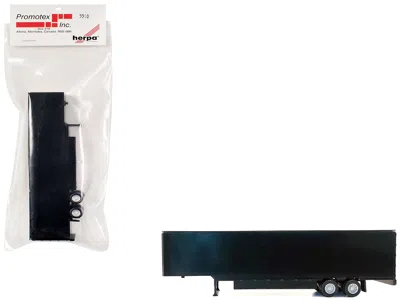 Promotex 48ft Moving Van Trailer Black 1/87 (ho) Plastic Model By