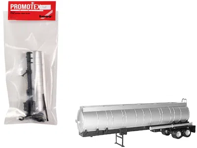 Promotex Chemical Tanker Trailer Silver 1/87 (ho) Plastic Model By