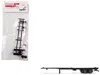 Promotex Container Chassis For 2-axle 48ft Trailer 1/87 (ho) Plastic Model By  In Black