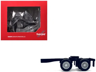 Promotex Dual Axle Converter Dolly A-train 1/87 (ho) Plastic Model By  In Black