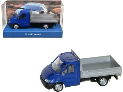 Promotex Ford Transit Utility Truck 1/87 (ho) Plastic Model Car By  In Blue