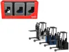 Promotex Forklifts With Trailer Bumper 3 Piece Set 1/87 (ho) Plastic Models By  In Black