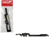 Promotex Heavy Equipment Lowboy Trailer With Jeep Black 1/87 (ho) Plastic Model By  In Black