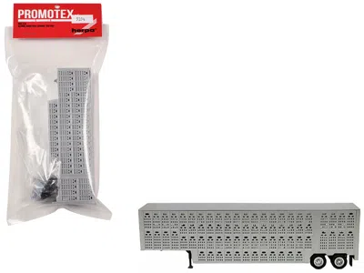 Promotex Livestock Trailer Silver 1/87 (ho) Plastic Model By  In Gray