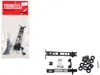 Promotex Long Chassis Kit For Mack Cabs 1/87 (ho) Plastic Model By  In Black