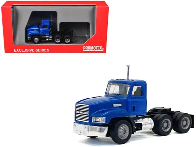Promotex Mack 603 Short Day Cab Blue Metallic 1/87 (ho) Plastic Model Car By  In Multi