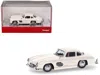 Promotex Mercedes-benz 300 Sl Gullwing White With Red Interior 1/87 (ho) Plastic Model Car By  In White
