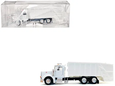Promotex Peterbilt 367 Garbage Truck White 1/87 (ho) Plastic Model Car By  In Multi