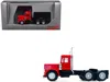 Promotex Peterbilt Short Day Cab Red 1/87 (ho) Plastic Model Car By  In Red