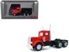 Promotex Peterbilt Short Day Cab With Updated Grill Red 1/87 (ho) Plastic Model Car By  In Red