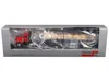 Promotex Peterbilt Super B Log Truck And Trailer Red With Log Accessories 1/87 (ho) Plastic Model Car By Prom In Multi
