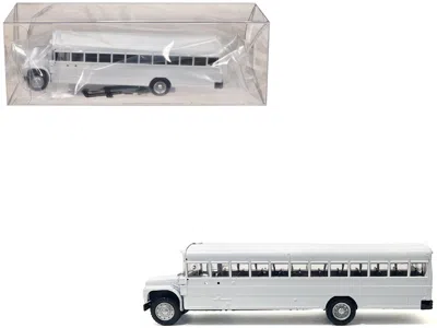 Promotex School Bus White 1/87 (ho) Plastic Model By
