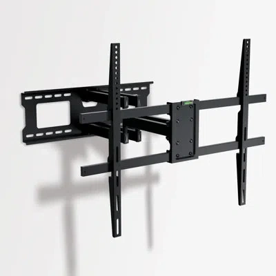 Promounts Articulating/full Motion Tv Wall Mount For 50" - 110" Screens, Holds Up To 132 Lbs In Black