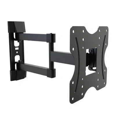 Promounts Premium Articulating / Full Motion Tv Wall Mount For 26''-45'' Tvs Holds Up To 77lbs In Black