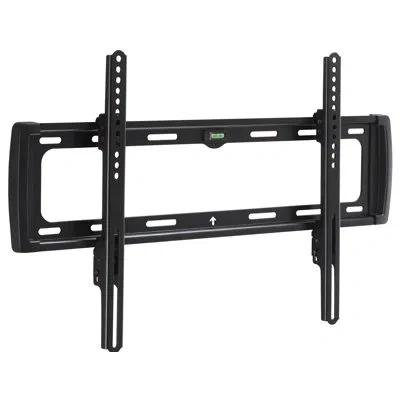 Promounts Premium Flat / Fixed Tv Wall Mount For 37" To 110" Tvs Up To 143lbs In Black