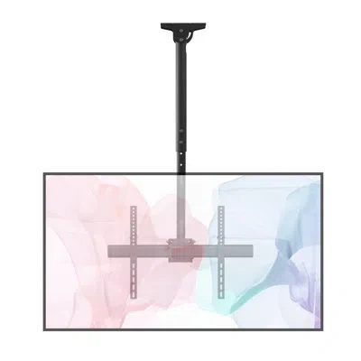 Promounts Premium Tilt And Swivel Ceiling Tv Mount For 37"-90" Screens Holds Up To 88 Lbs. In Multi