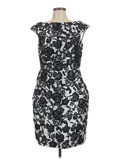 Pre-owned Pronovias Cocktail Dress In Black
