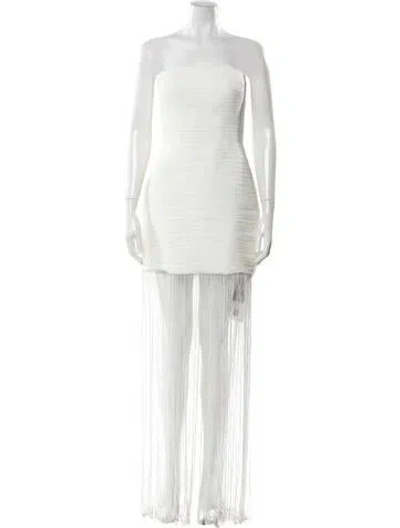 Pre-owned Pronovias Dress Set In White