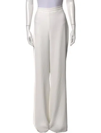 Pre-owned Pronovias Wide Leg Pants In White