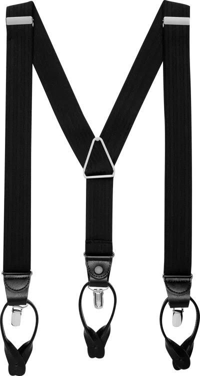 Pronto Uomo Adjustable Convertible Suspenders