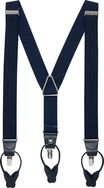 Pronto Uomo Adjustable Convertible Suspenders