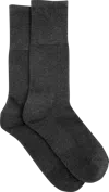 Pronto Uomo Bamboo Blend Socks, 2-pack Charcoal - Size: One Size - Only Available At Men's Wearhouse