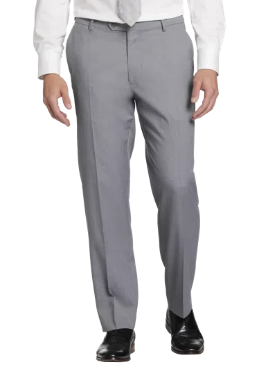 Pronto Uomo Big & Tall Men's Modern Fit Suit Pants In Blue