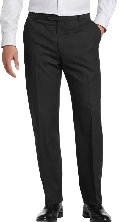Pronto Uomo Modern Fit Suit Pants In Gray