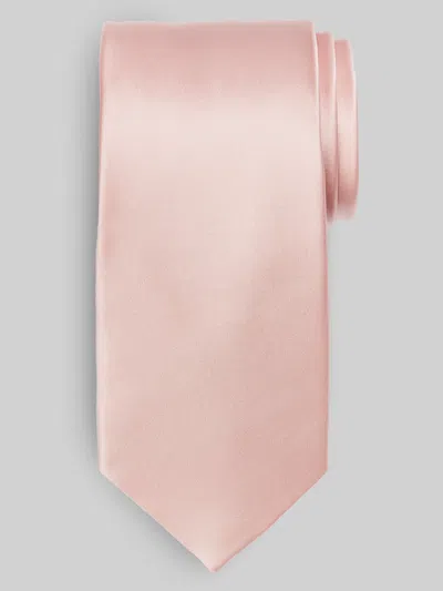 Pronto Uomo Big & Tall Men's Narrow Silk Tie In Pink
