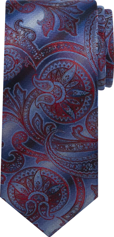 Pronto Uomo Big & Tall Men's Ombre Paisley Tie